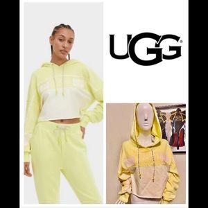 🆕💛UGG RTW COLLECTION CROP HOODIE💛🆕